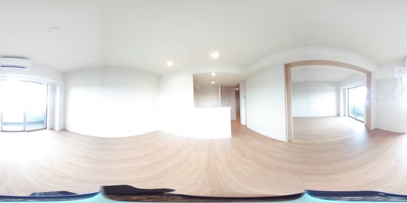 パノラマ画像リビング