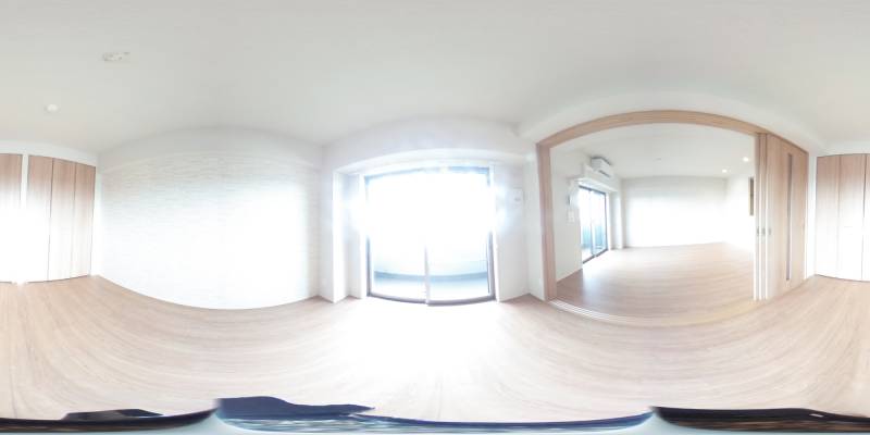 パノラマ画像洋室