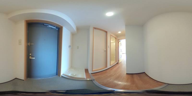 パノラマ画像玄関