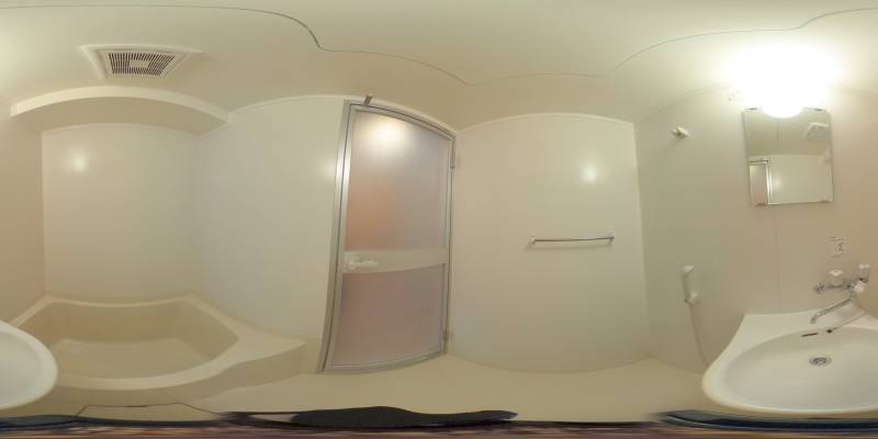 パノラマ画像バスルーム