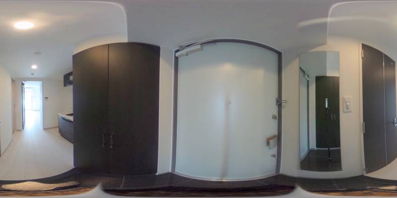 パノラマ画像玄関