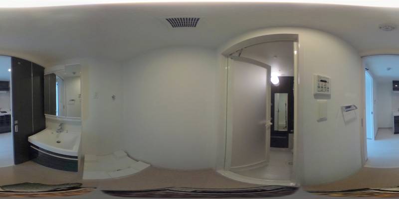 パノラマ画像洗面所