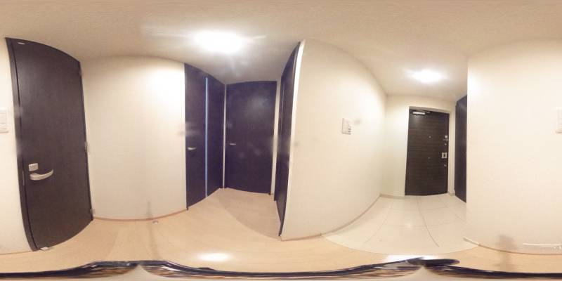 パノラマ画像玄関