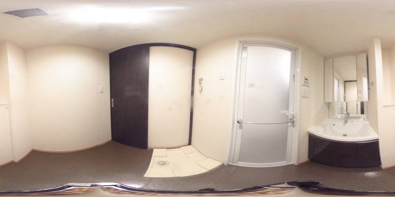 パノラマ画像洗面所