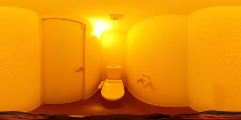 パノラマ画像トイレ