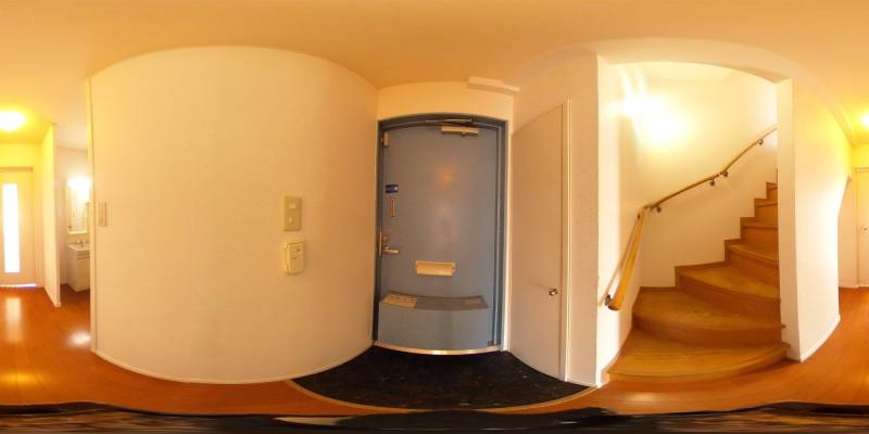 パノラマ画像玄関