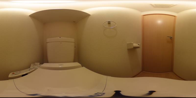 パノラマ画像トイレ