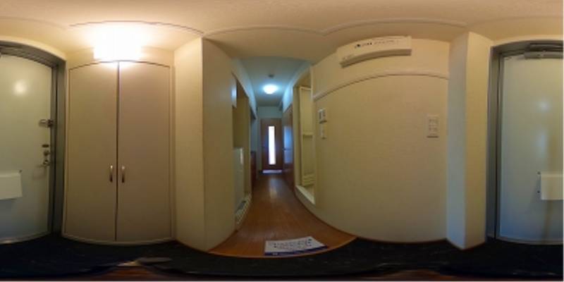 パノラマ画像玄関