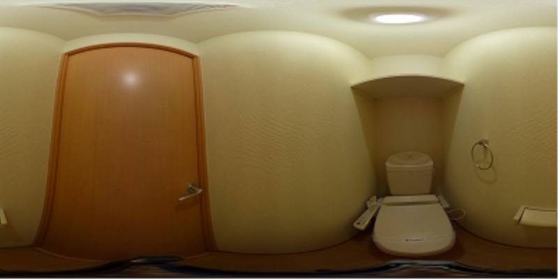 パノラマ画像トイレ
