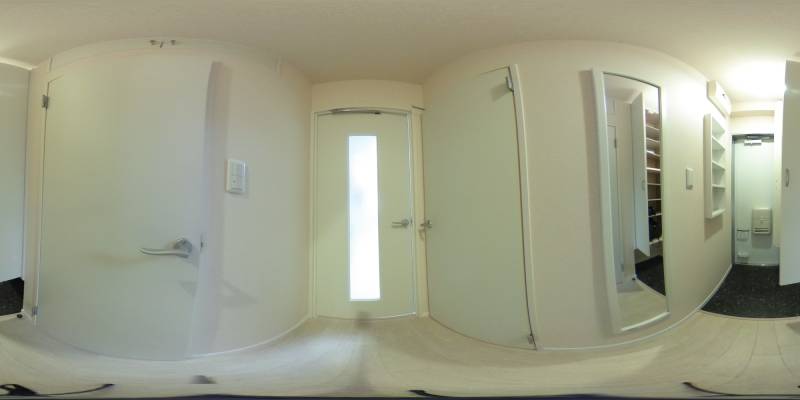 パノラマ画像玄関