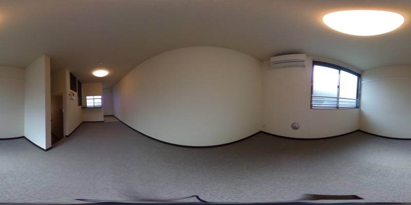 パノラマ画像リビング