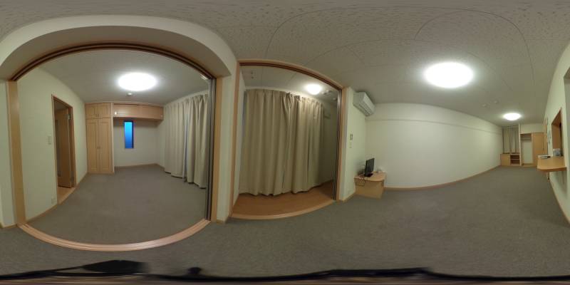 パノラマ画像リビング