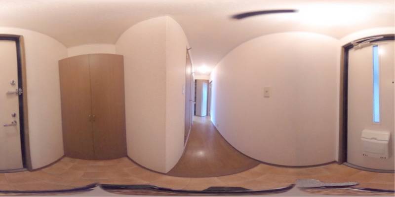 パノラマ画像玄関