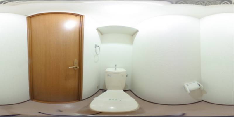 パノラマ画像トイレ