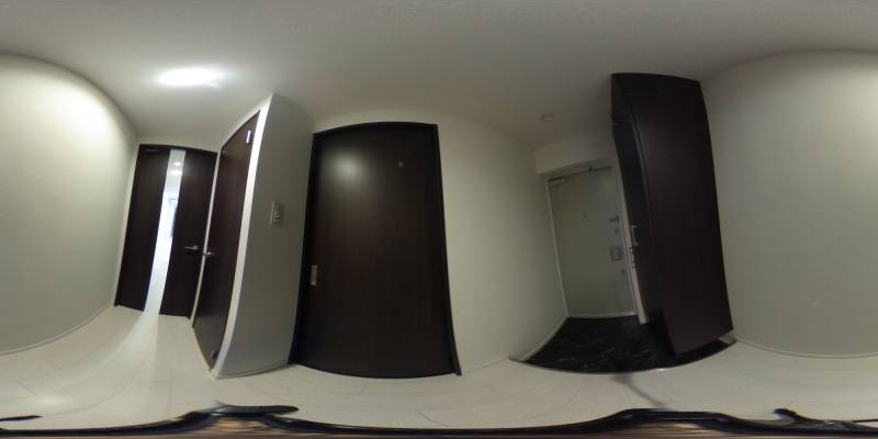 パノラマ画像玄関