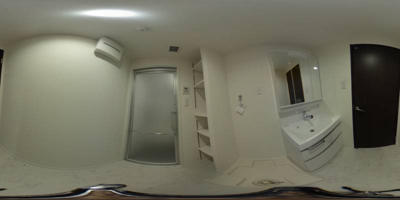 パノラマ画像洗面所