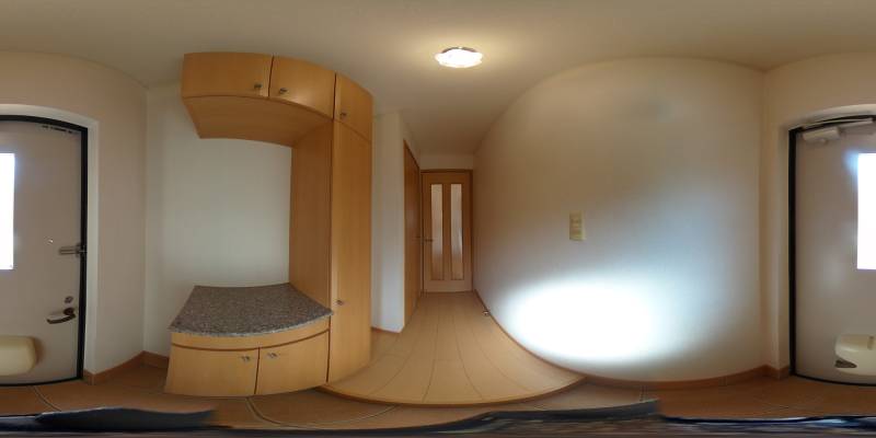 パノラマ画像玄関