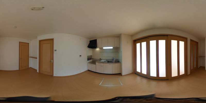 パノラマ画像リビング