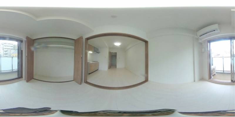 パノラマ画像洋室