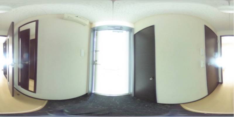 パノラマ画像玄関