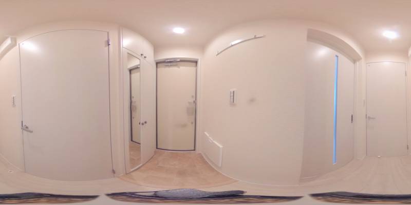 パノラマ画像玄関