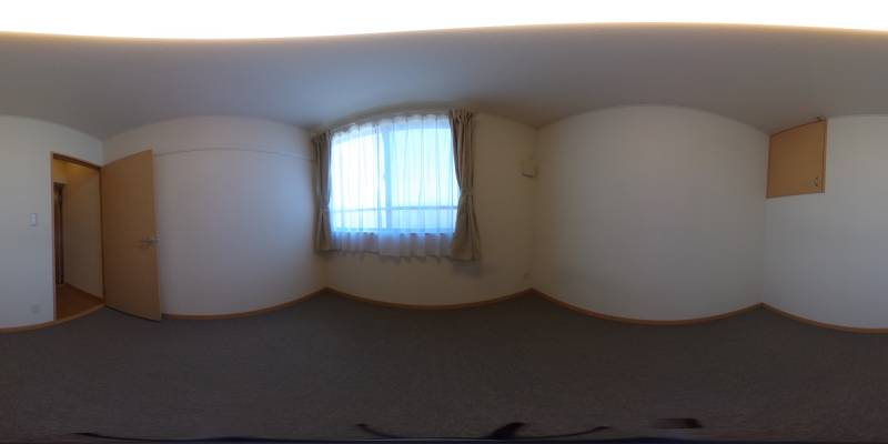 パノラマ画像洋室