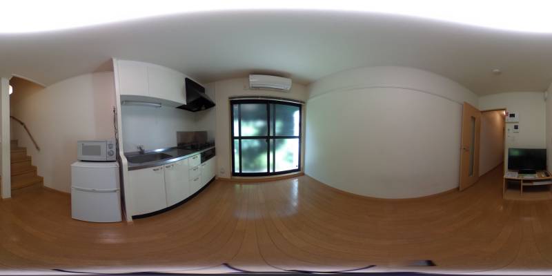 パノラマ画像リビング