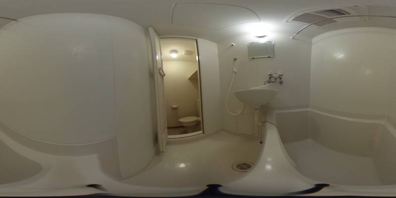 パノラマ画像バスルーム