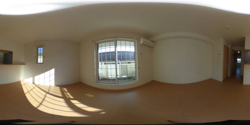 パノラマ画像リビング