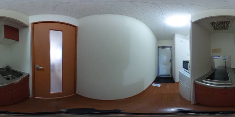 パノラマ画像キッチン