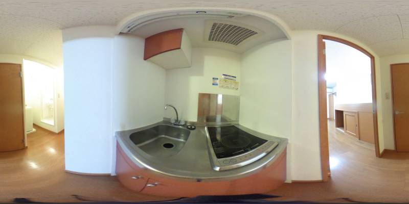 パノラマ画像キッチン