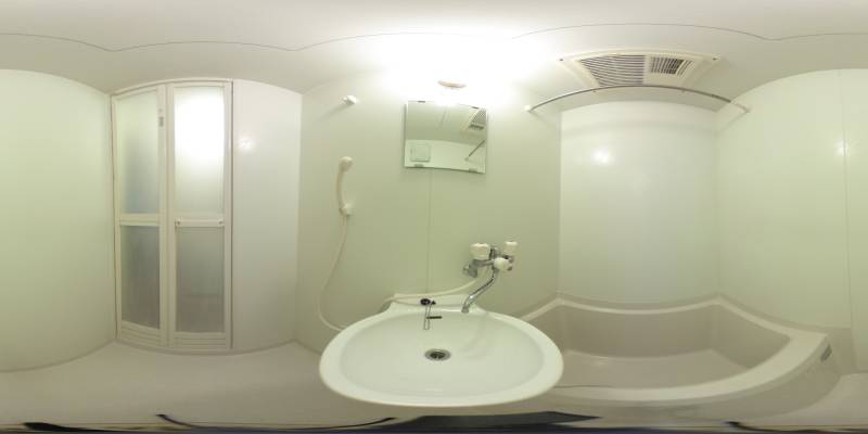 パノラマ画像洗面所