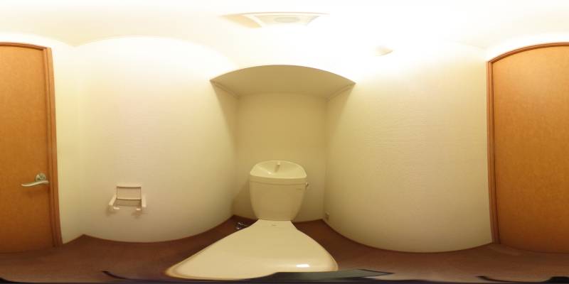 パノラマ画像トイレ