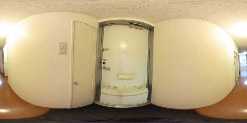 パノラマ画像玄関