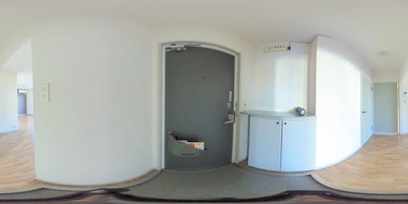 パノラマ画像玄関