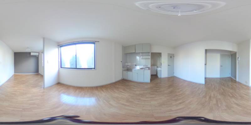 パノラマ画像リビング