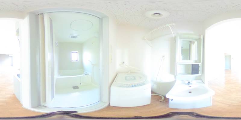 パノラマ画像洗面所