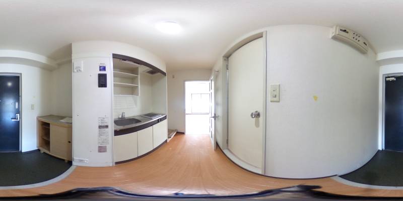 パノラマ画像玄関