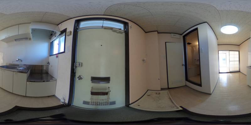 パノラマ画像玄関