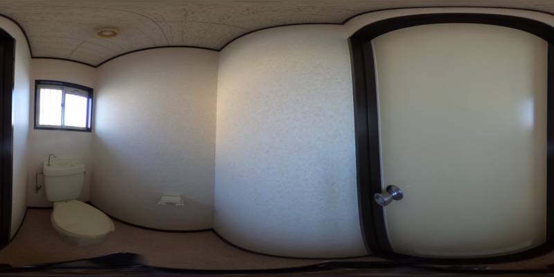 パノラマ画像トイレ