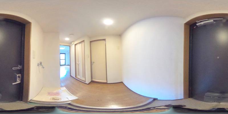 パノラマ画像玄関