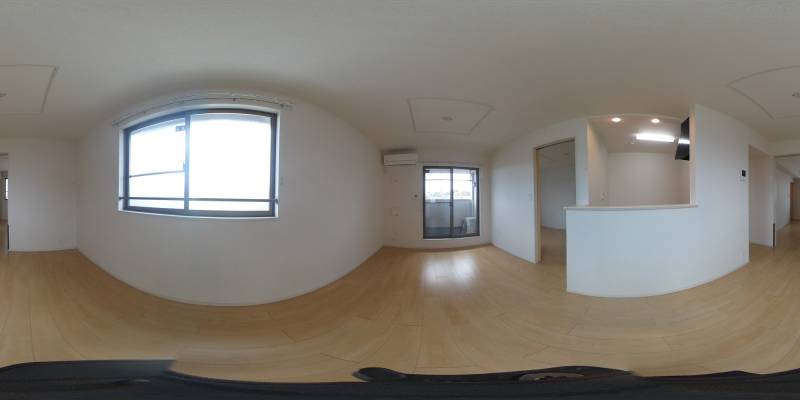 パノラマ画像リビング