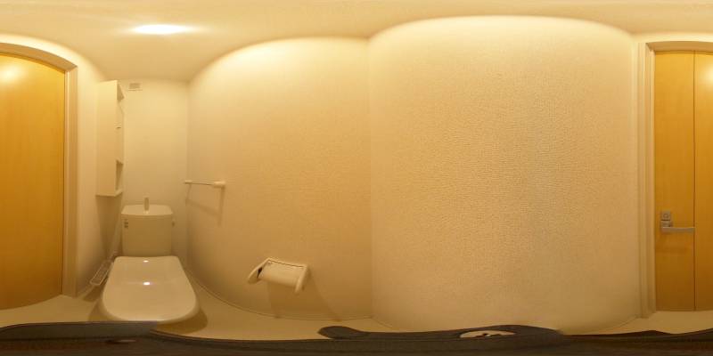 パノラマ画像トイレ