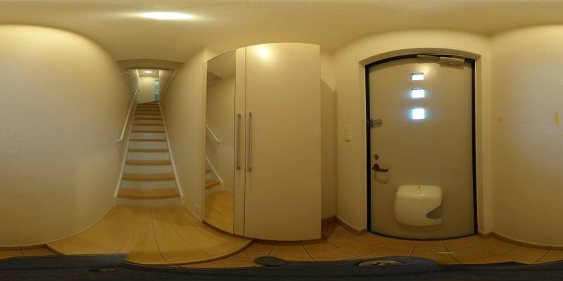 パノラマ画像玄関