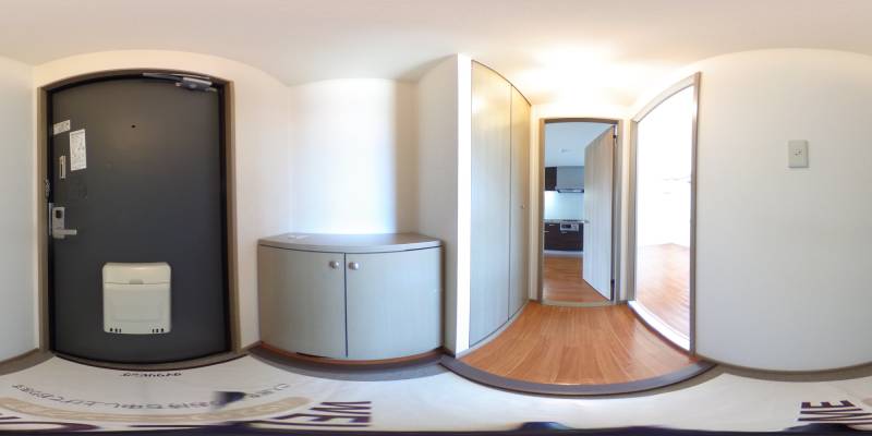 パノラマ画像玄関