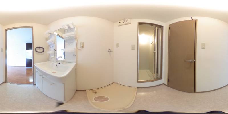 パノラマ画像洗面所