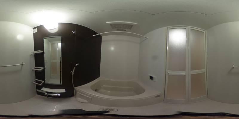 パノラマ画像バスルーム