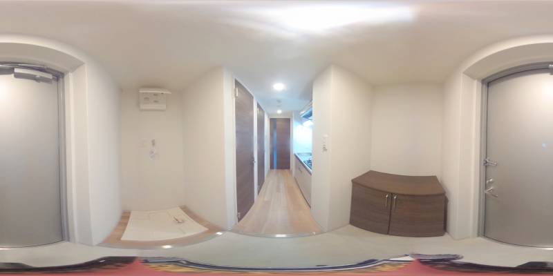 パノラマ画像玄関