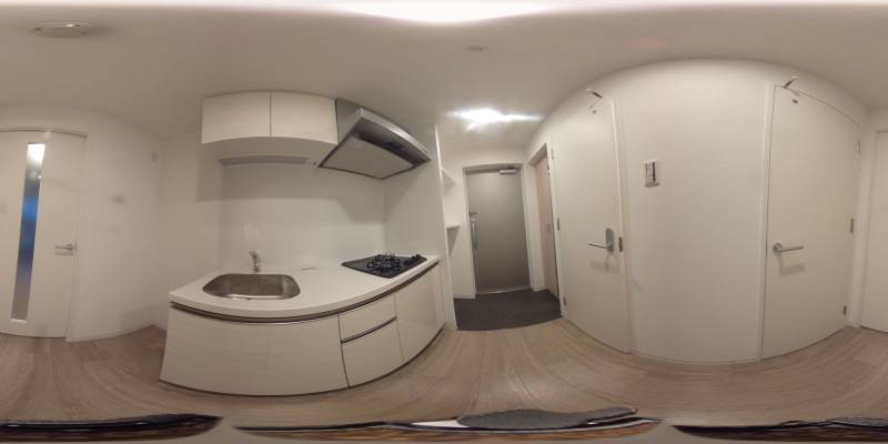 パノラマ画像キッチン