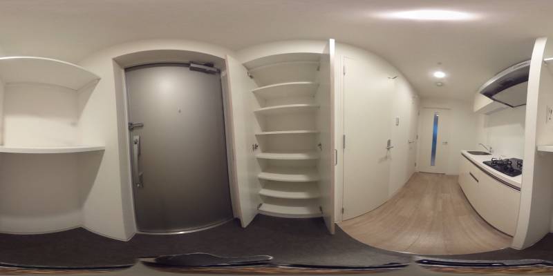 パノラマ画像玄関